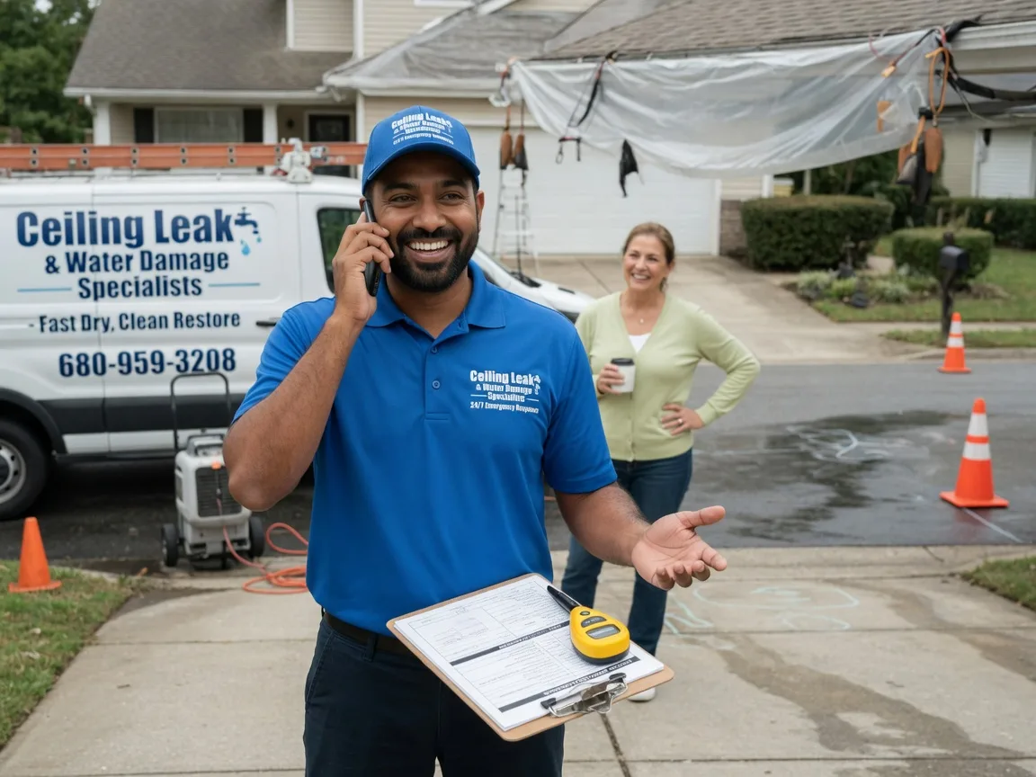 Ceiling Leak Cleanup Bloomsbury, NJ FAQs